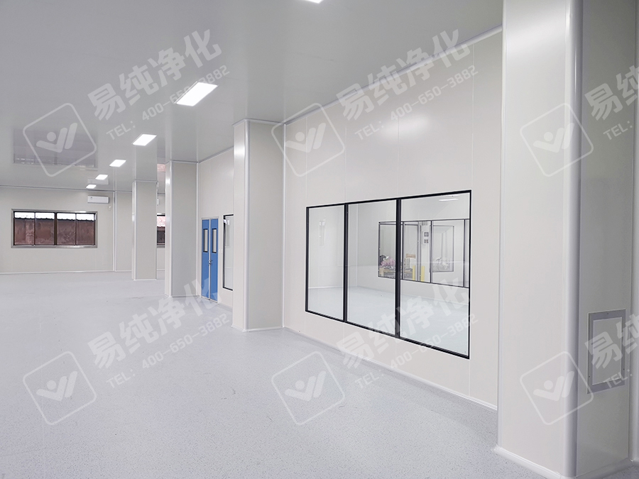 整體工程采用手工板裝修改造，吊頂采用手工單玻鎂凈化板，墻體采用手工巖棉板.jpg
